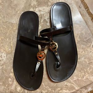 Micheal Kors Jelly Sandals no strap